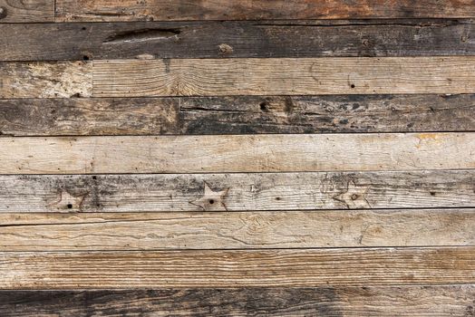 Wodden pattern of classic wood plank wall texture background. Retro decoration material for classical building 