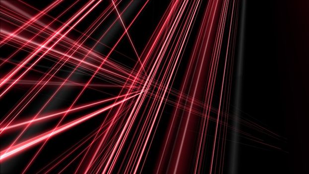 3d lines neon background abstract, render illustration