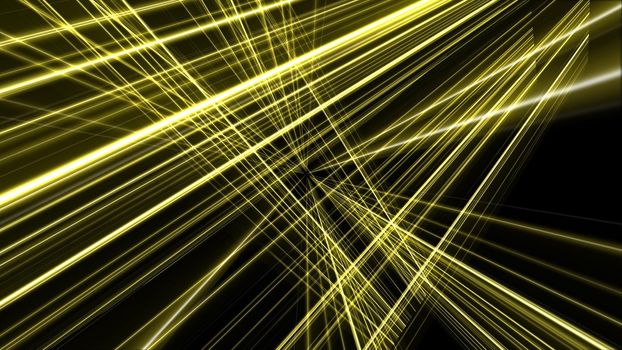 3d lines neon background abstract, render illustration