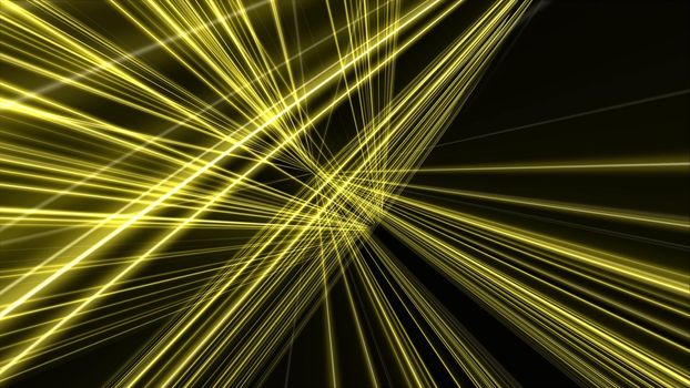 3d lines neon background abstract, render illustration