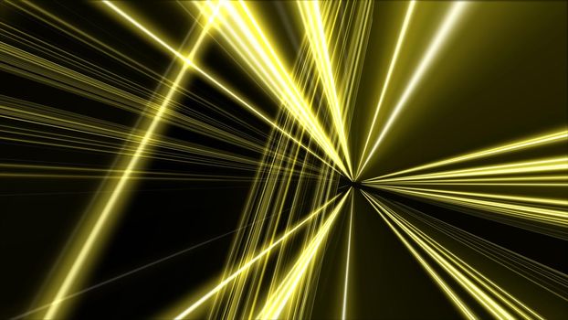 3d lines neon background abstract, render illustration