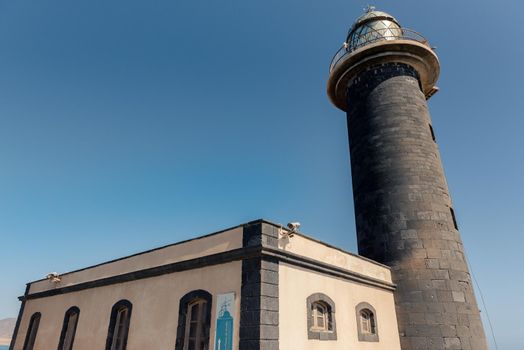 Jandia lighthouse in the South of Fuerteventura,Canary Islands,Spain.