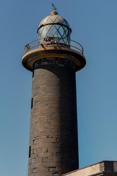 Jandia lighthouse in the South of Fuerteventura,Canary Islands,Spain.