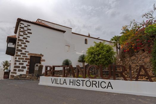 Betancuria, Fuerteventura, Spain : 2020 October 6 :  Cityscape in Bentancuria on the island of Fuerteventura in Spain in summer.