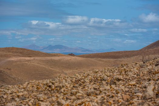 Trial on the Fuerteventura Nature Trail GR 131 from Corralejo to Morro Jable in summer 2020.
