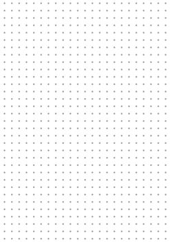 Grid paper. Dotted grid on white background. Abstract dotted transparent illustration with dots. White geometric pattern for school, copybooks, notebooks, diary, notes, banners, print, books.