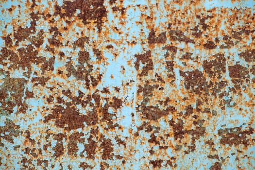 Brown color, front view Dirty
