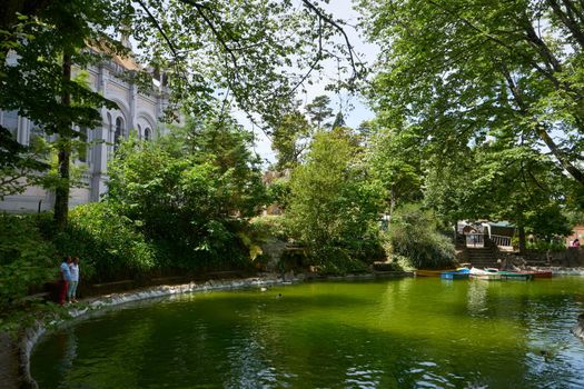 Parque de La Salette Park in Oliveira de Azemeis, Portugal