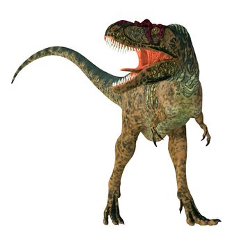 Albertosaurus was a carnivorous theropod dinosaur that lived in North America during the Cretaceous Period.