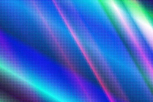 90-s style. Creative illustration in halftone style with pink and blue gradient. Abstract colorful geometric background. Pattern for wallpaper, web page, textures