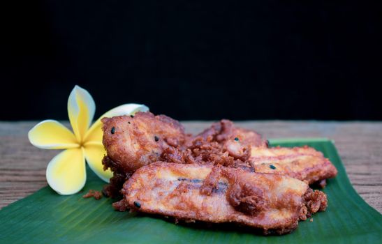 Golden Brown Fried Bananas - Thai Snack