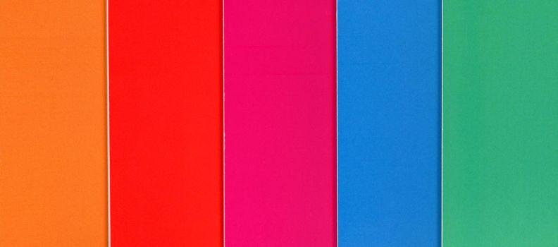 multicolour paper bars texture (green blue pink red and orange) useful as a background