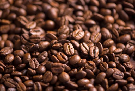 fried bright with smoky grains, coffee beans