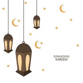 Vector modern ramadan kareem background design. Eps10