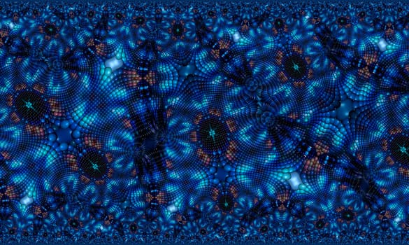 Abstract texture background with blue spheres. Design, Art