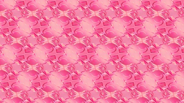 Abstract pink textured background with ornaments. Design, art