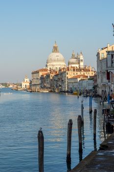 discovery of the city of Venice and its small canals and romantic alleys, Italy