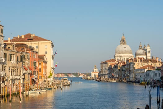 discovery of the city of Venice and its small canals and romantic alleys, Italy