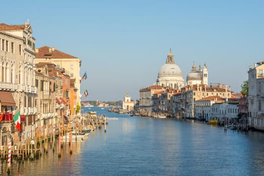 discovery of the city of Venice and its small canals and romantic alleys, Italy