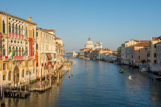 discovery of the city of Venice and its small canals and romantic alleys, Italy