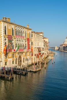 discovery of the city of Venice and its small canals and romantic alleys, Italy