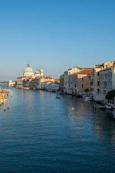 discovery of the city of Venice and its small canals and romantic alleys, Italy
