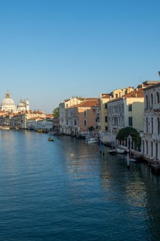 discovery of the city of Venice and its small canals and romantic alleys, Italy