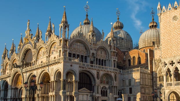 discovery of the city of Venice and its small canals and romantic alleys, Italy