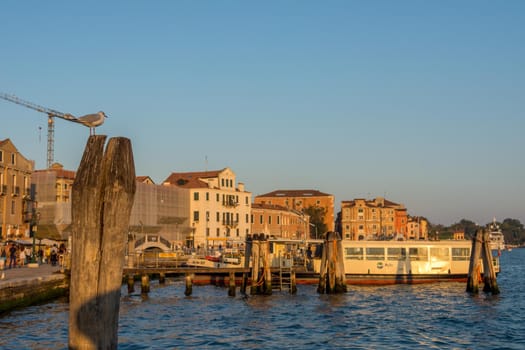 discovery of the city of Venice and its small canals and romantic alleys, Italy