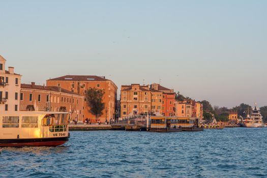 discovery of the city of Venice and its small canals and romantic alleys, Italy