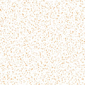 Abstract fashion polka dots background. White seamless pattern with beige gradient circles. Template design for invitation, poster, card, flyer, banner, textile, fabric.