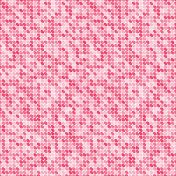 Abstract fashion polka dots background. White seamless pattern with pink gradient circles. Template design for invitation, poster, card, flyer, banner, textile, fabric