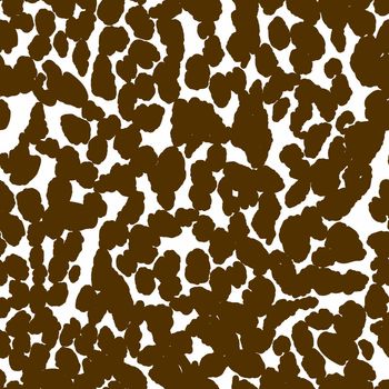 Abstract modern leopard seamless pattern. Animals trendy background. Brown and black decorative vector stock illustration for print, card, postcard, fabric, textile. Modern ornament of stylized skin.