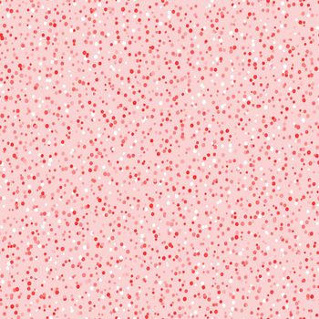 Abstract fashion polka dots background. Pink seamless pattern with gradient circles. Template design for invitation, poster, card, flyer, banner, textile, fabric