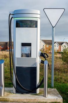 Parking for electric vehicles in city