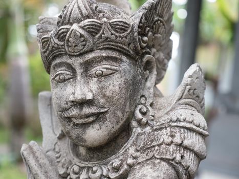 Hindu temple with statues of the gods on Bali island, Indonesia. Balinese Hindu Temple, old hindu architecture, Bali Architecture, Ancient design