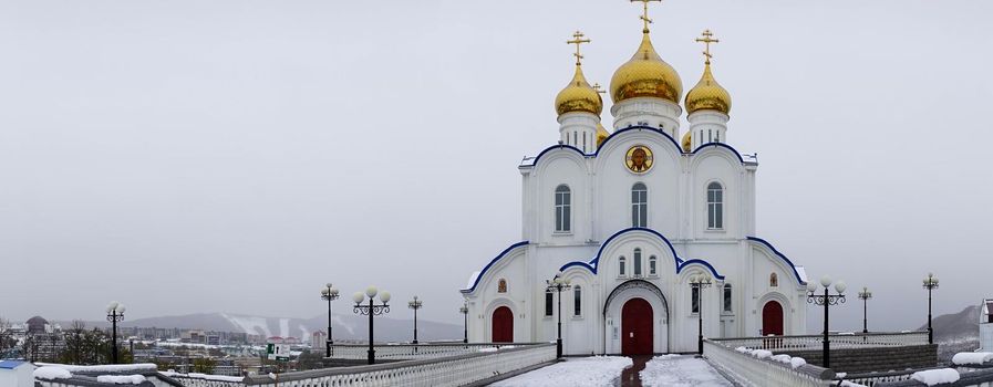 Russian Orthodox Cathedral - Petropavlovsk-Kamchatsky, Russia.