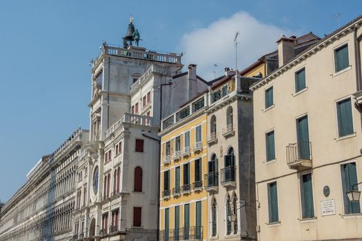 discovery of the city of Venice and its small canals and romantic alleys, Italy