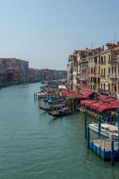 discovery of the city of Venice and its small canals and romantic alleys, Italy
