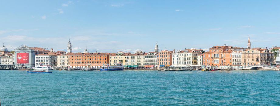 discovery of the city of Venice and its small canals and romantic alleys, Italy