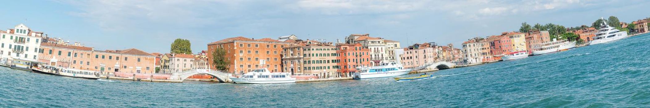 discovery of the city of Venice and its small canals and romantic alleys, Italy