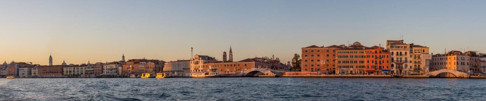 discovery of the city of Venice and its small canals and romantic alleys, Italy