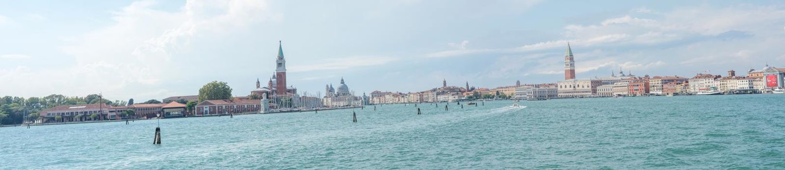 discovery of the city of Venice and its small canals and romantic alleys, Italy