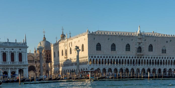 discovery of the city of Venice and its small canals and romantic alleys, Italy
