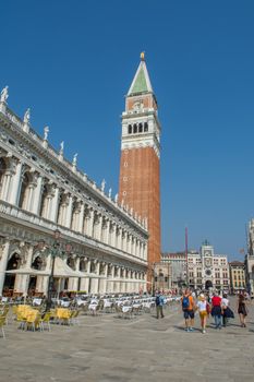 discovery of the city of Venice and its small canals and romantic alleys, Italy