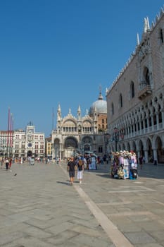 discovery of the city of Venice and its small canals and romantic alleys, Italy