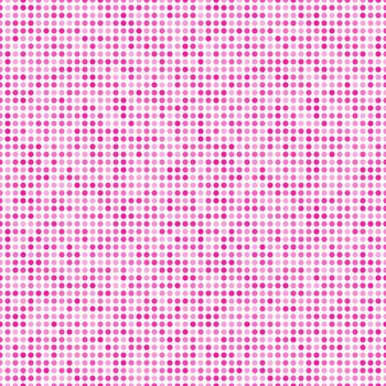 Abstract fashion polka dots background. White seamless pattern with pink gradient circles. Template design for invitation, poster, card, flyer, banner, textile, fabric