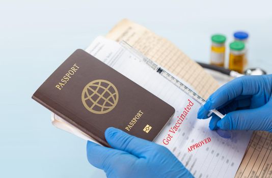Vaccinate at least a month before travel