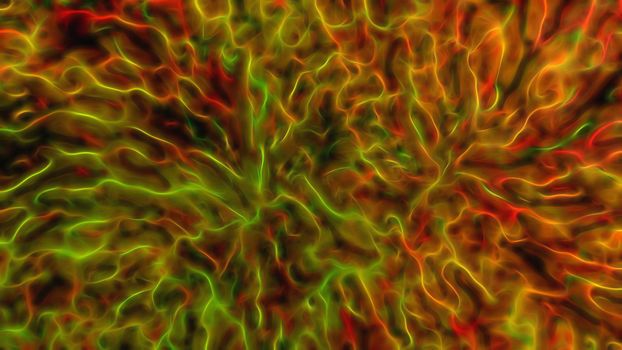 Abstract textured neon yellow green background. Design, art