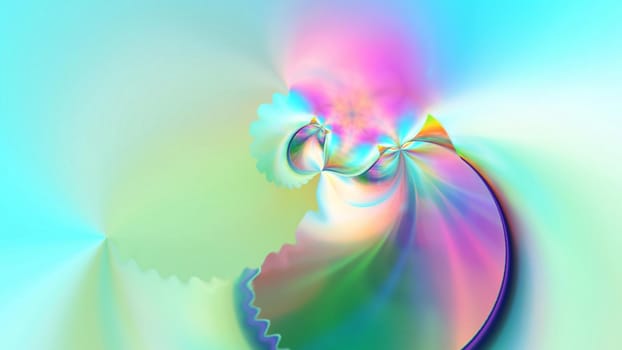 Abstract iridescent rainbow background. design art
